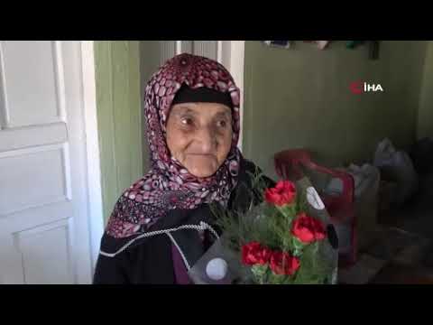 Sobasıyla yürekleri ısıtan Sultan nine, evine yağan yardım malzemelerini de depremzedelerle paylaştı