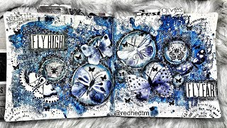 MIXED MEDIA ART JOURNAL Process: Fly High, Fly Far with TCW