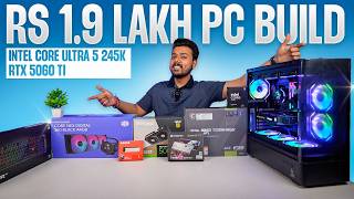 Rs 1.9 Lakh Gaming And Editing Pc Build Intel Core Ultra 5 245K Rtx 5060 Ti