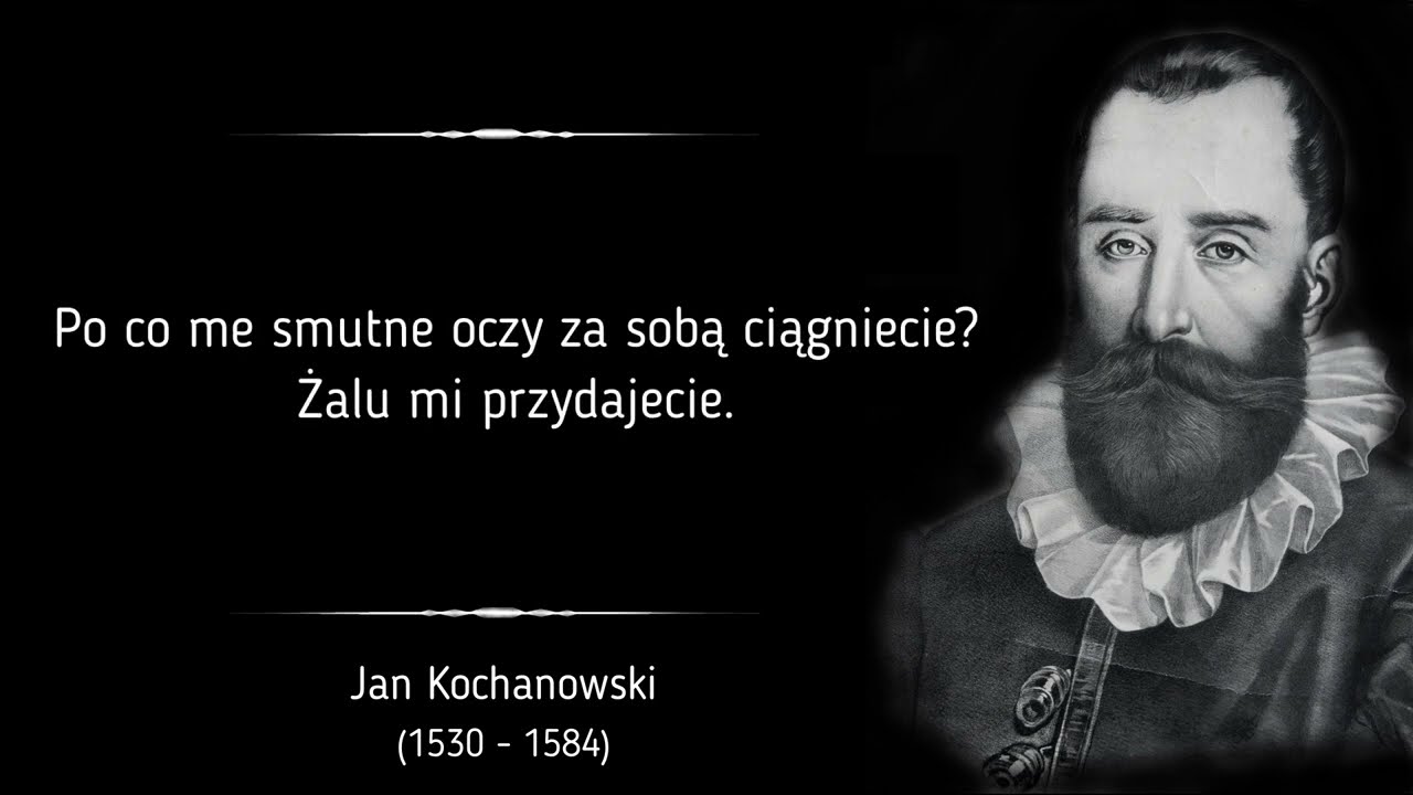 Jan Kochanowski - Tren VII