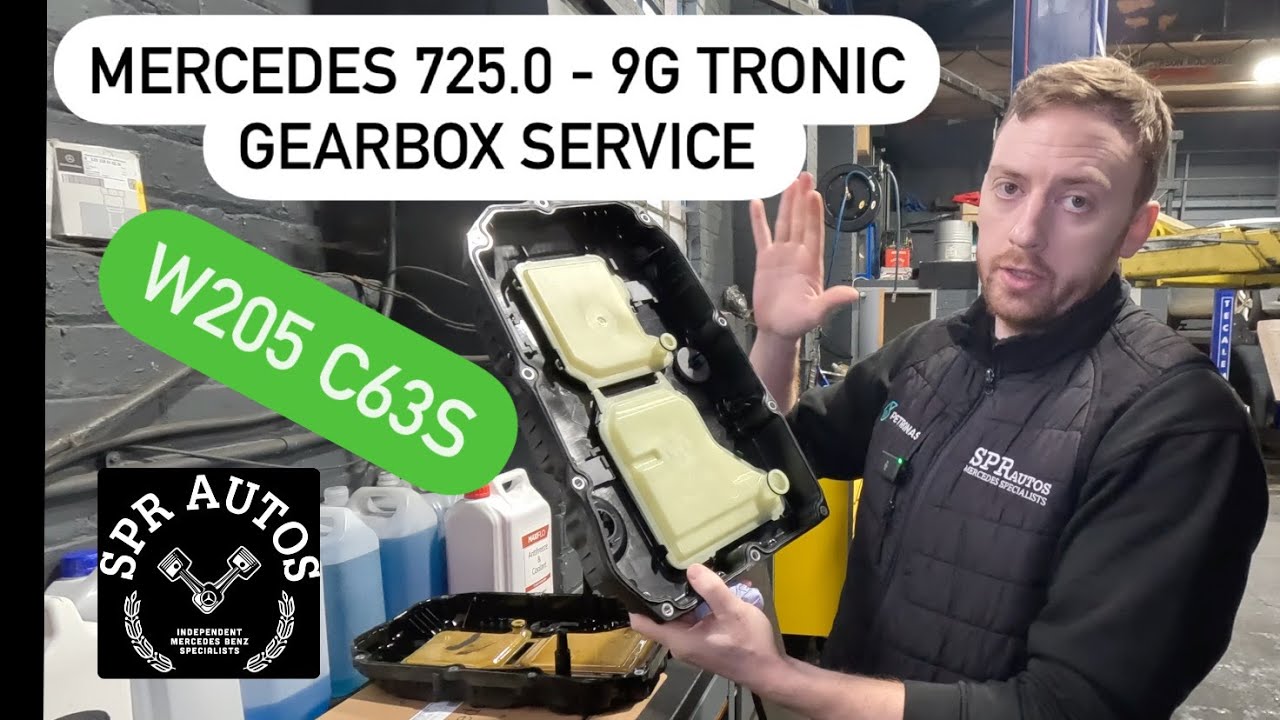 Mercedes w205 C63s 9GTRONIC Gearbox service & Differential oil service