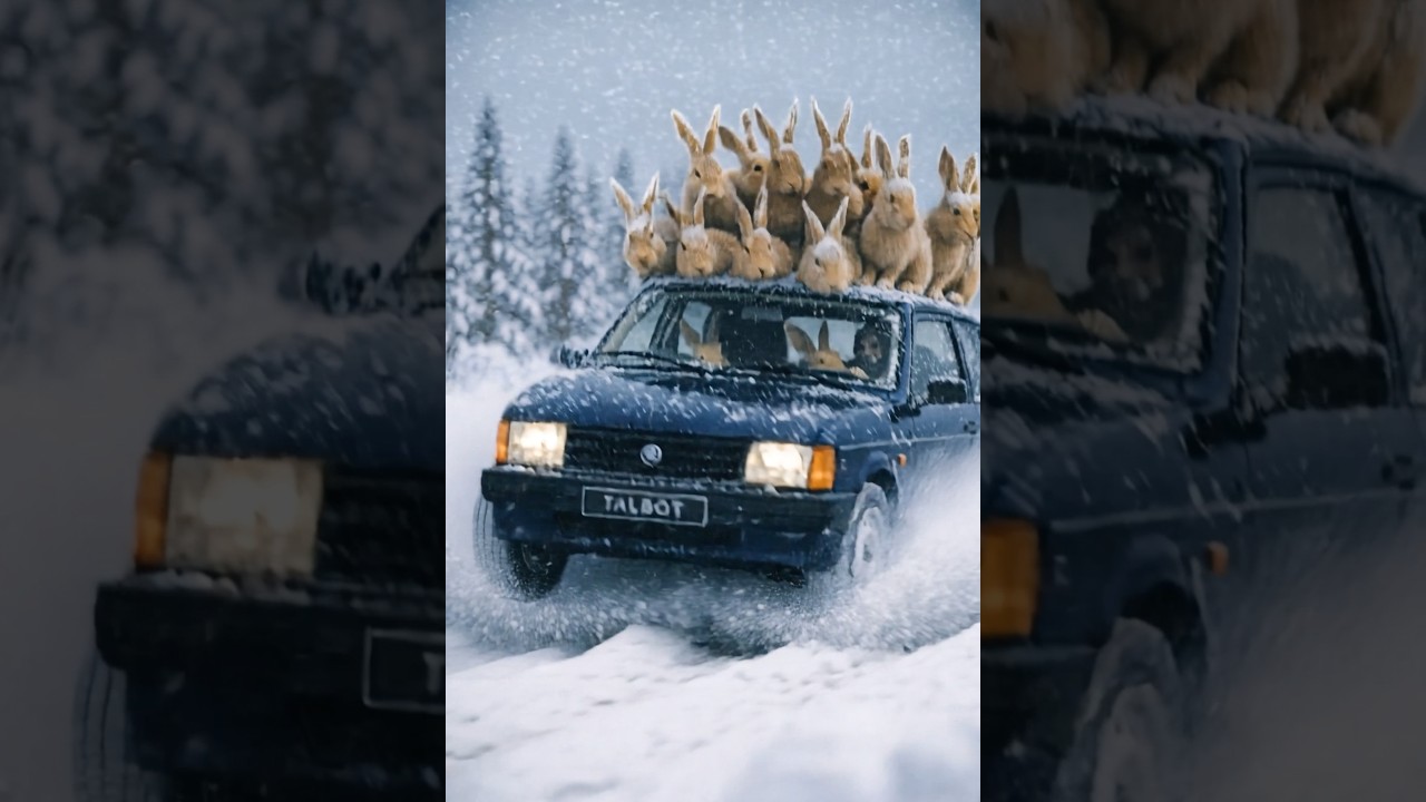 Rabbits Racing 🐰🚗❄️ 
