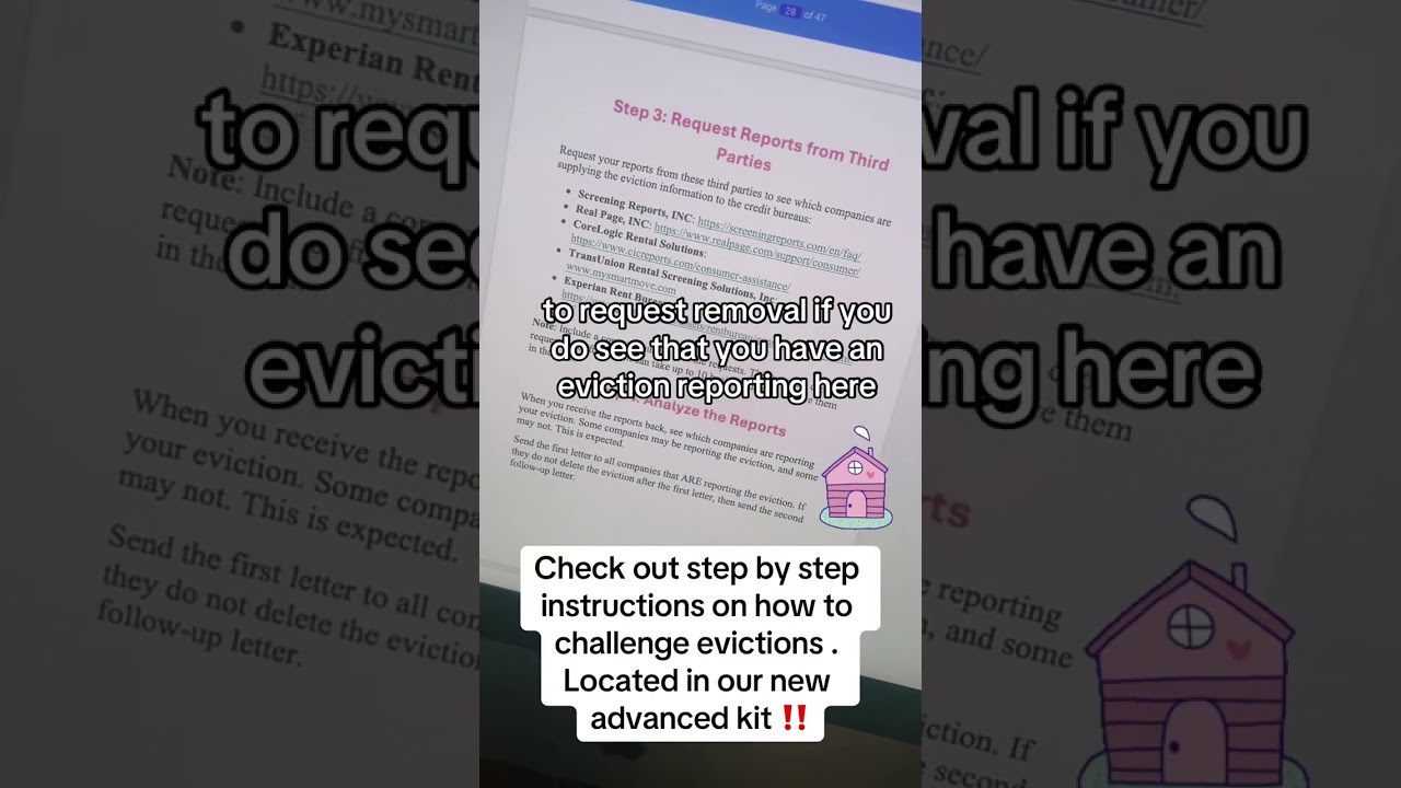 Get the step-by-step guide on how to challenge evictions in our advanced kit!