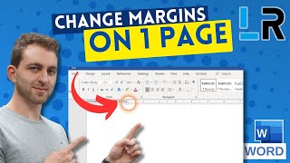 MS Word: Change margins on 1 page only ✅ 1 MINUTE