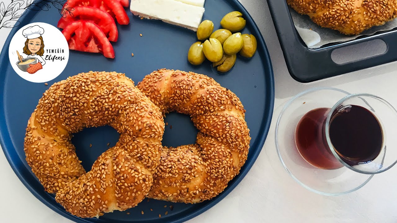 Evde Pastane Simidi Nasıl Yapılır? how to make bagel at home - YouTube