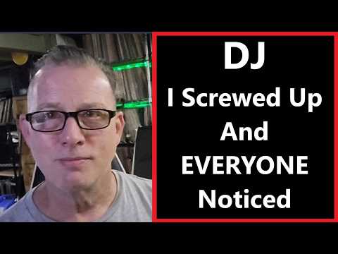 DJ - People Notice Problems, NOT Perfection