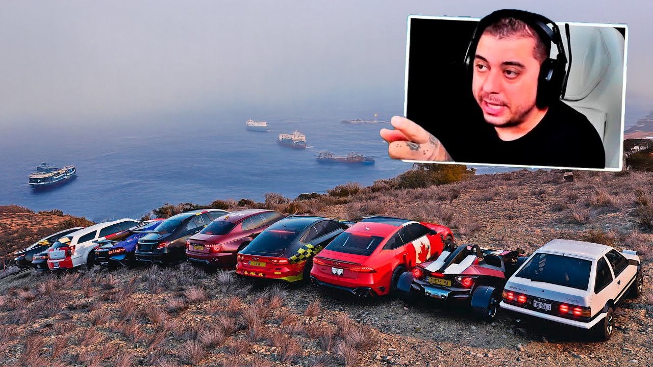 DESCENDO A SERRA SEM FREIO - COPA DO MUNDO - FORZA HORIZON 5