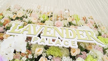 Trang trí nhà hàng tiệc cưới Lavander Huế - Đơn vị thực hiện: Ngọc Phú Wedding