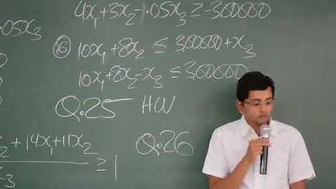 30 CA Final QT Linear Programming