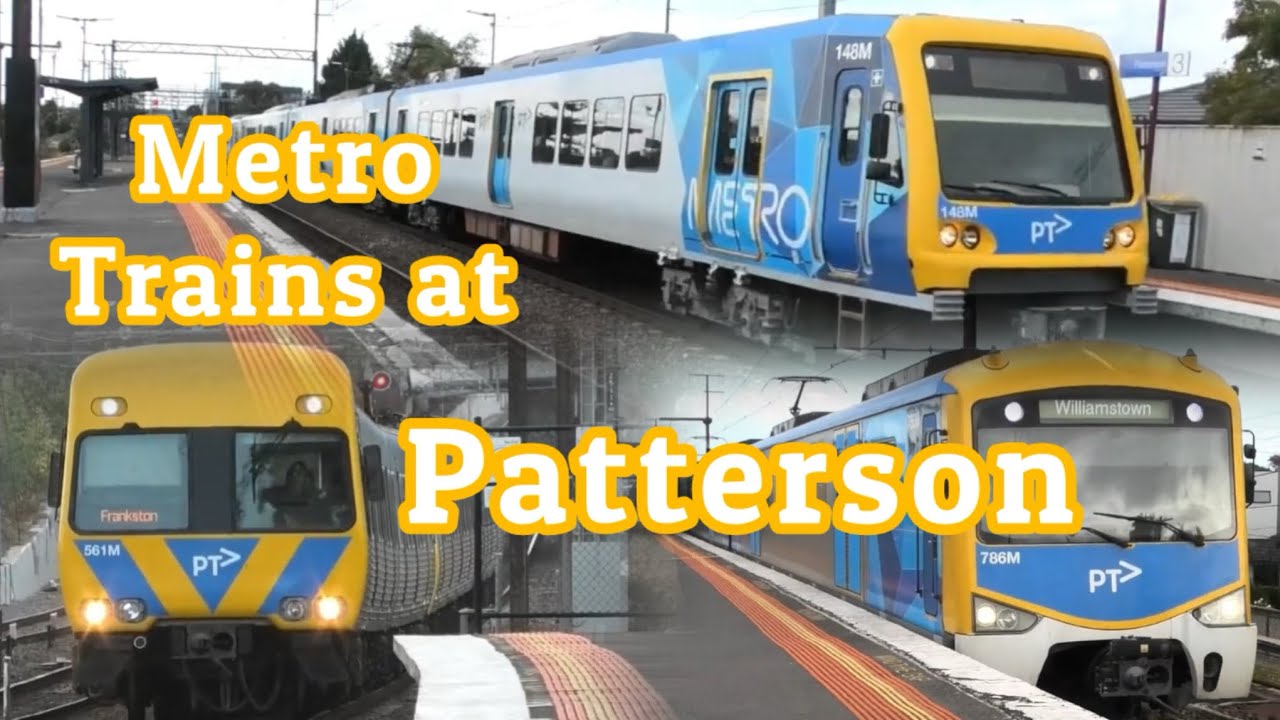 Metro Trains at Patterson