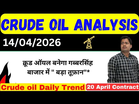 Thumbnail for क्रूड ऑयल !! crude oil analysis today !! Crude oil live news today