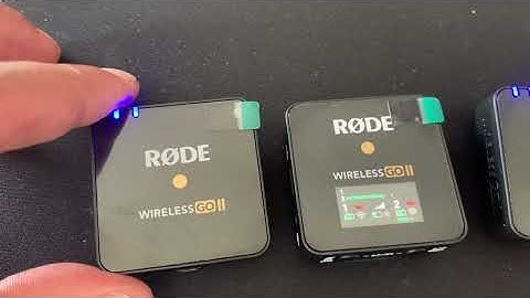 Rode Wireless GO II 2 Microphone Problems! how can I find the solution ??