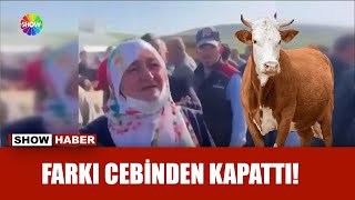 Hayvan pazarında yürek ısıtan görüntüler!