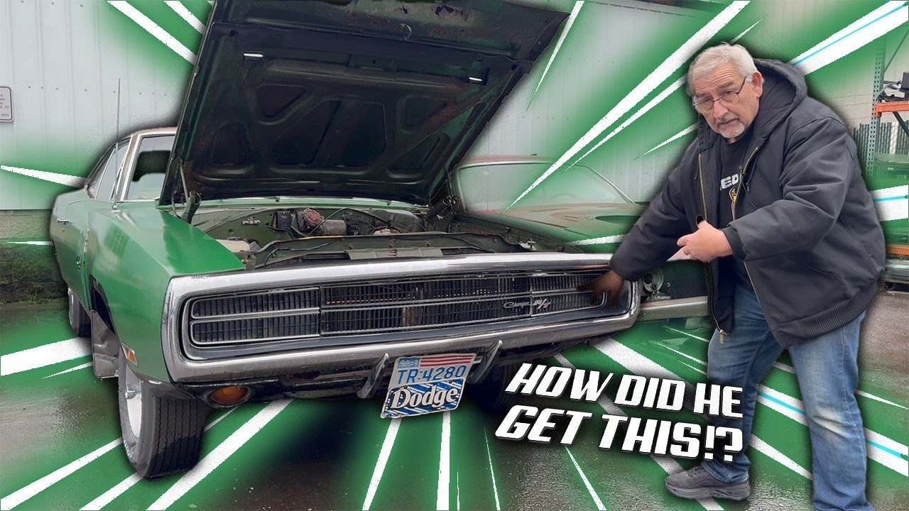 HE FOUND THIS BEHIND AN ABANDONED HOUSE...