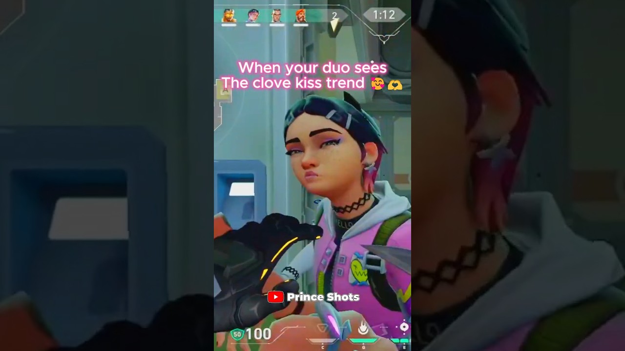 The clove kiss trend is the cutest! | Valorant | Brim Main | Prince Shots 