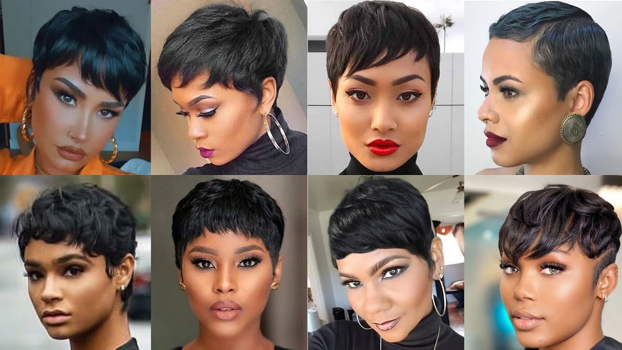 Pixie Cut Hairstyle For Black Woman Sharon Stone Pixie Hairstyle Short Pixie Bob Hairstyle The New P