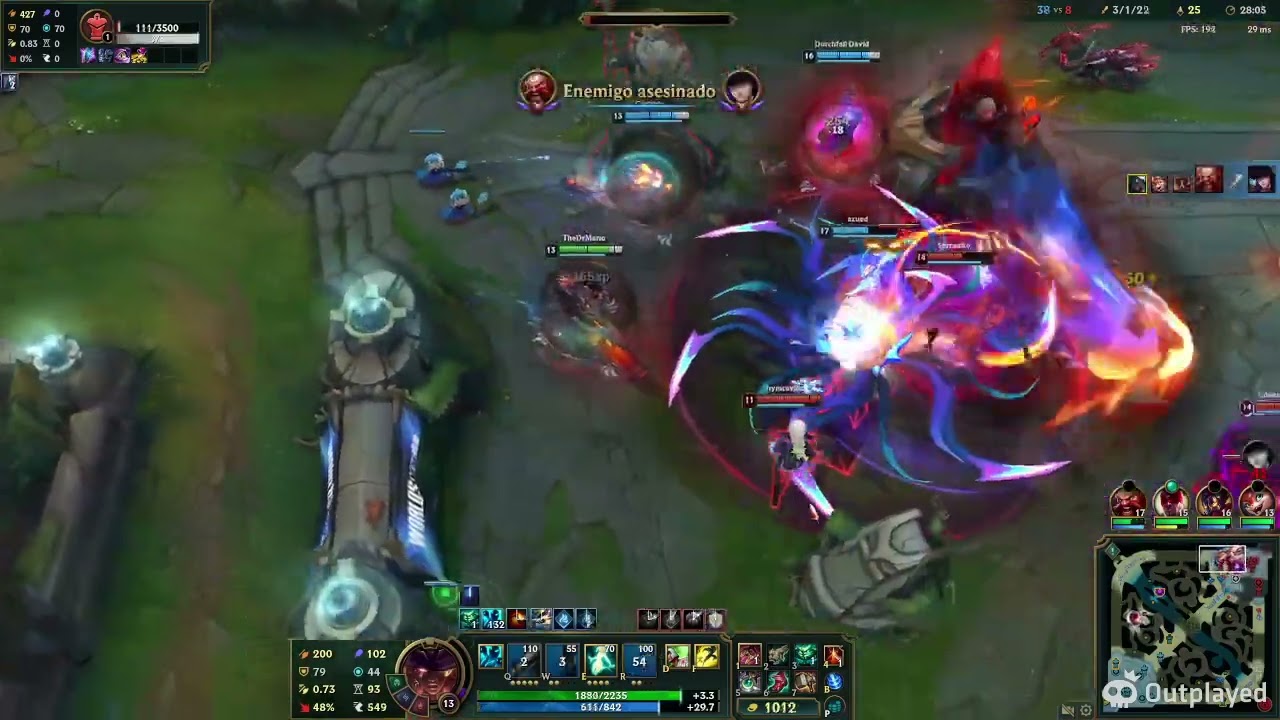 Project 01 Senna heal