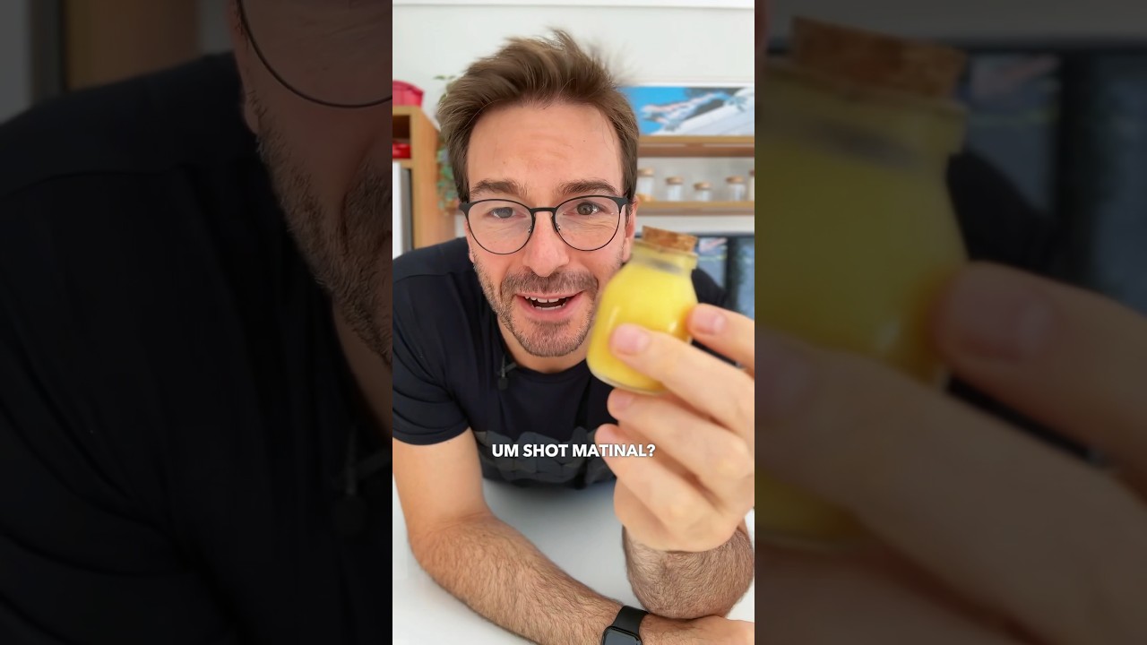 RECEITA DE SHOT MATINAL - Antioxidante, anti-inflamat&oacute;rio e termog&ecirc;nico #receitas #receita