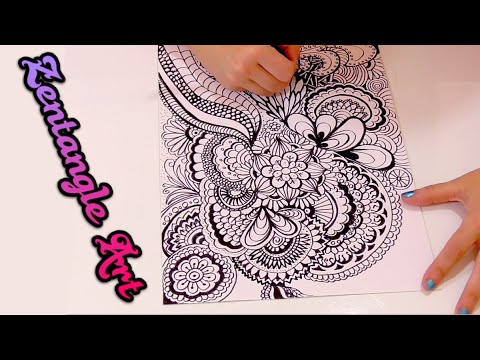 Vídeo: Què és El Doodling I El Zentangle?