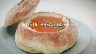 Rustic Bread Bowls