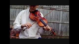 Video thumbnail of "Old Time Fiddle - Sally Ann"