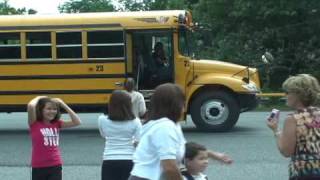 Christian's First bus ride