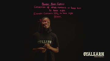 SS1 | Mathematics | Number base system | Conversion of whole numbers in base ten to base eight | 2