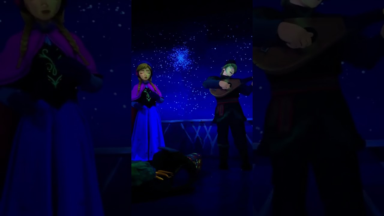 FROZEN ride at Epcot Center Disney World