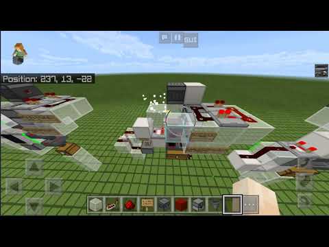 Simple 2x Hopper speed item filters for Minecraft Bedrock - YouTube