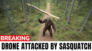 SASQUATCH ATTACKS DRONE! “It Knocked My Camera From the Sky!”