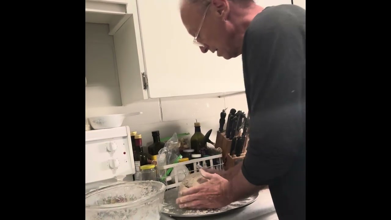 Artisan bread recipe rye whole wheat flour walnut pumpkin seeds