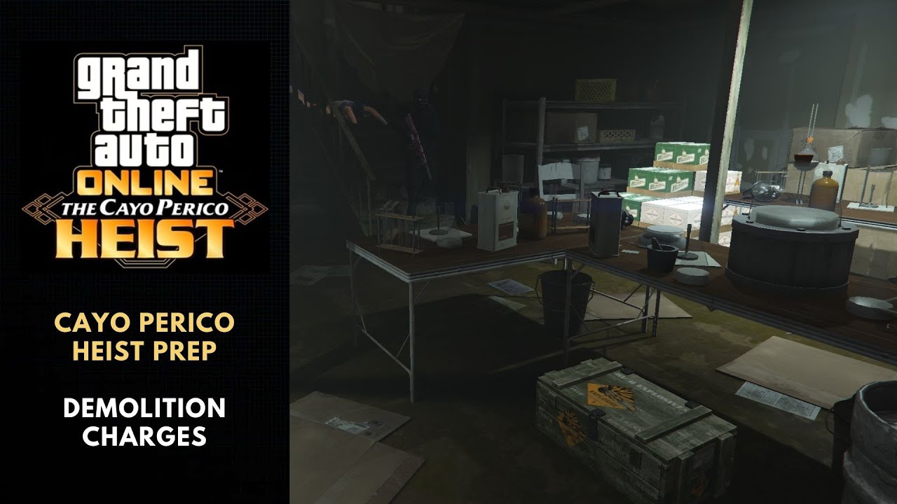 GTA Online The Cayo Perico Heist Heist Setup Demolition Charges