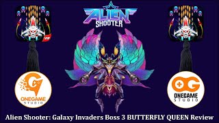 👽Alien Shooter: Galaxy Invaders🚀Epic Game Action-Packed Boss 3 BUTTERFLY QUEEN👽Review By Apache screenshot 4