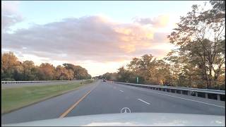 Sunset Drive from Parkside Baltimore to BWI Long Term Parking A 🚗 | Maryland Evening Driving Tour 🇺🇸