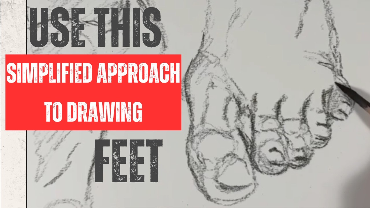 Having Issues Drawing Feet? Use This Simplified Approach to Drawing Feet