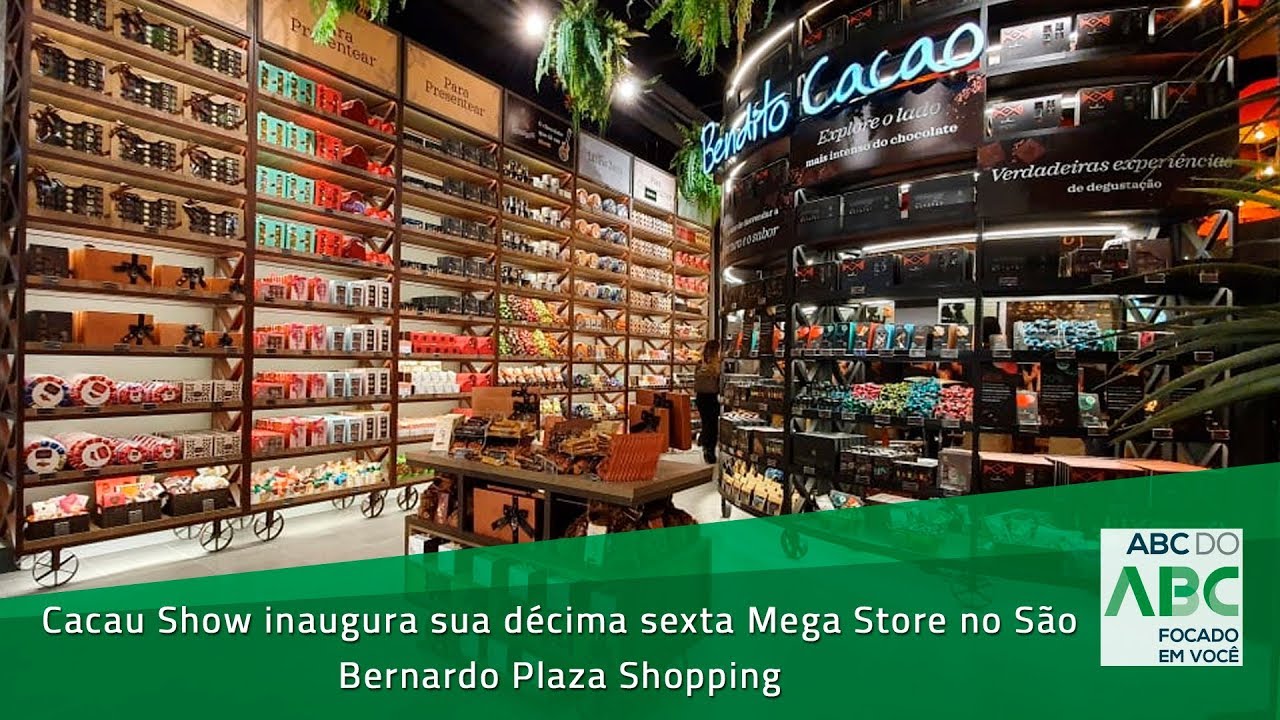 Cacau Show abre nova mega store em São Paulo; em três anos, já são 23  unidades - Mercado&Consumo
