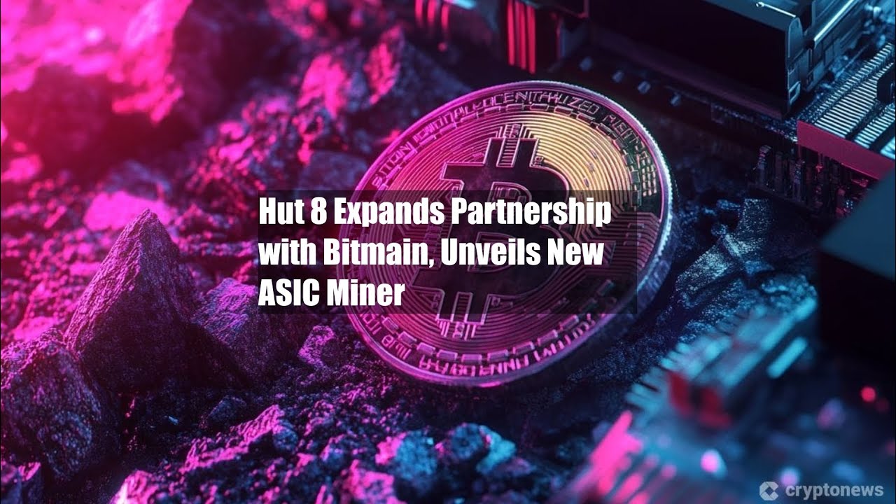 Hut 8 Expands Partnership with Bitmain, Unveils New ASIC Miner - YouTube
