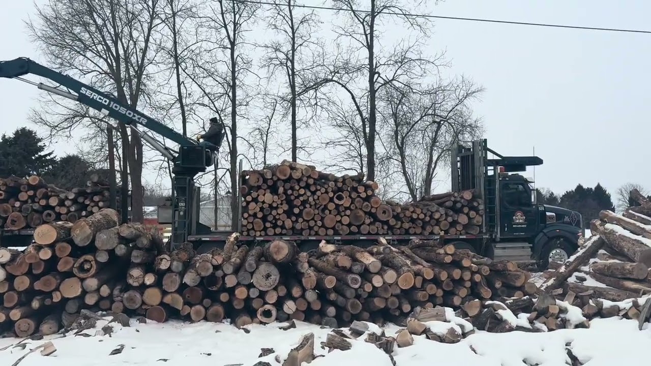 Another 20 pulp cord of seasoned firewood delivered.