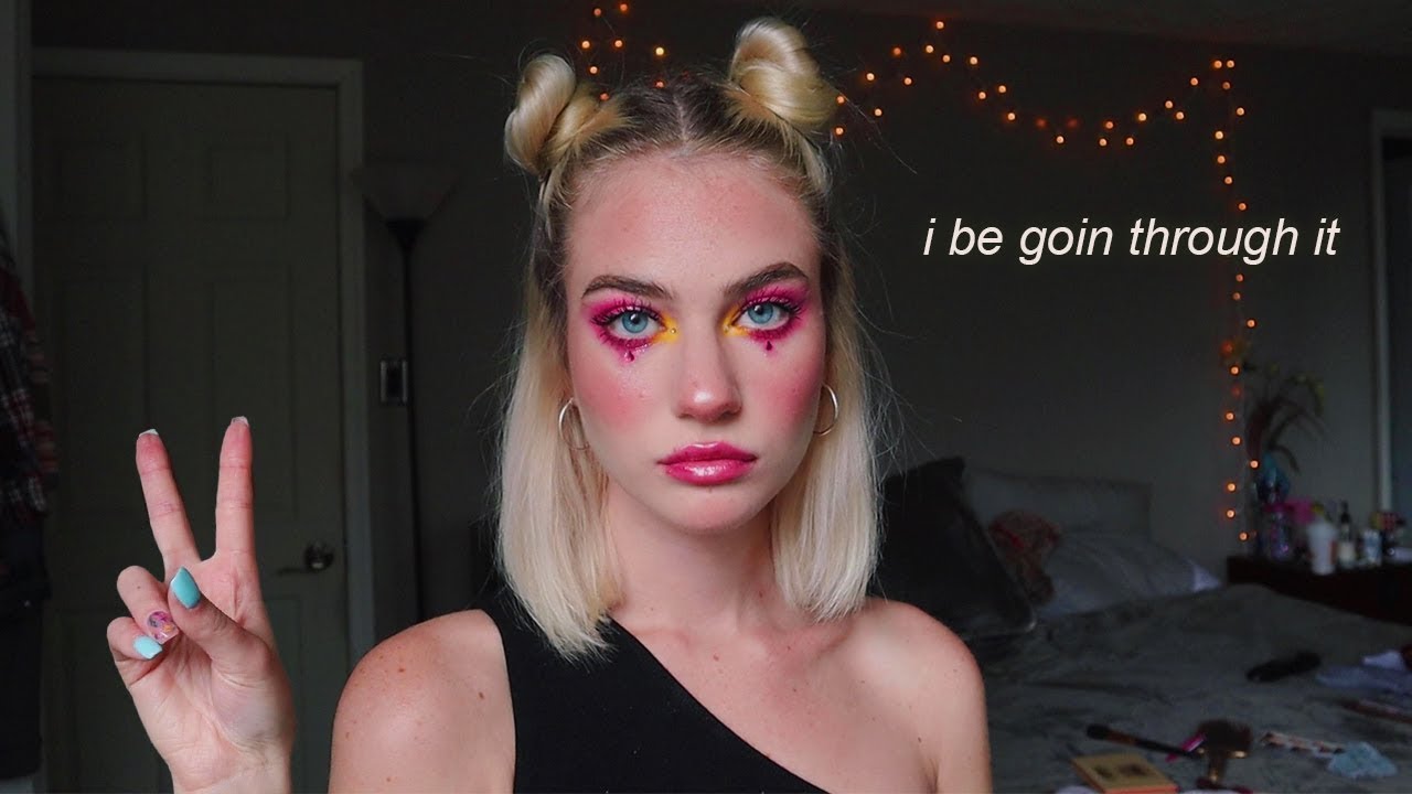 revealing my deepest darkest secrets while doing fun makeup - YouTube