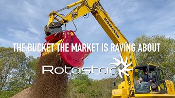 Rotastar Screening Bucket, Portable Screening Excellence