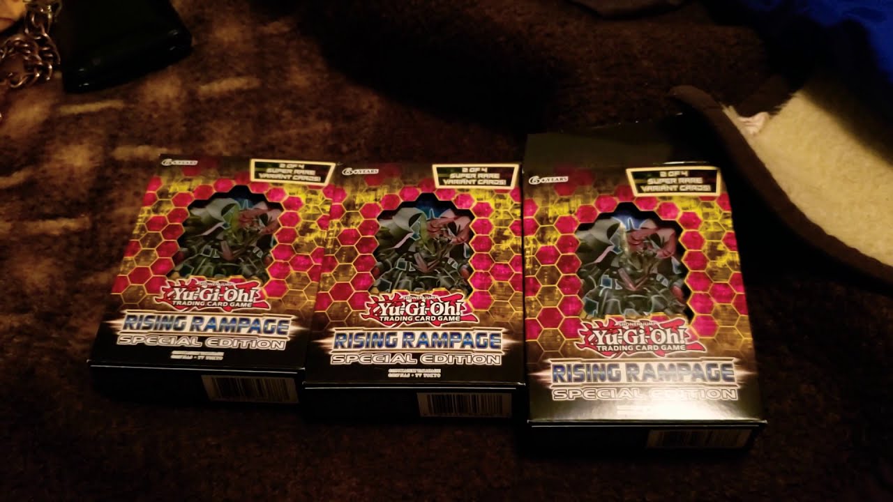 Rising rampage special edition I GOT THREE PROMOS IN A BOX!