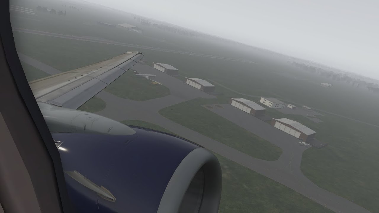 [XP11] Engine View - Kalstar Aviation Takeoff from Budiarto at Tangerang, Banten