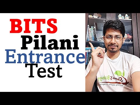 Video: Ano ang entrance exam para sa BITS Pilani?