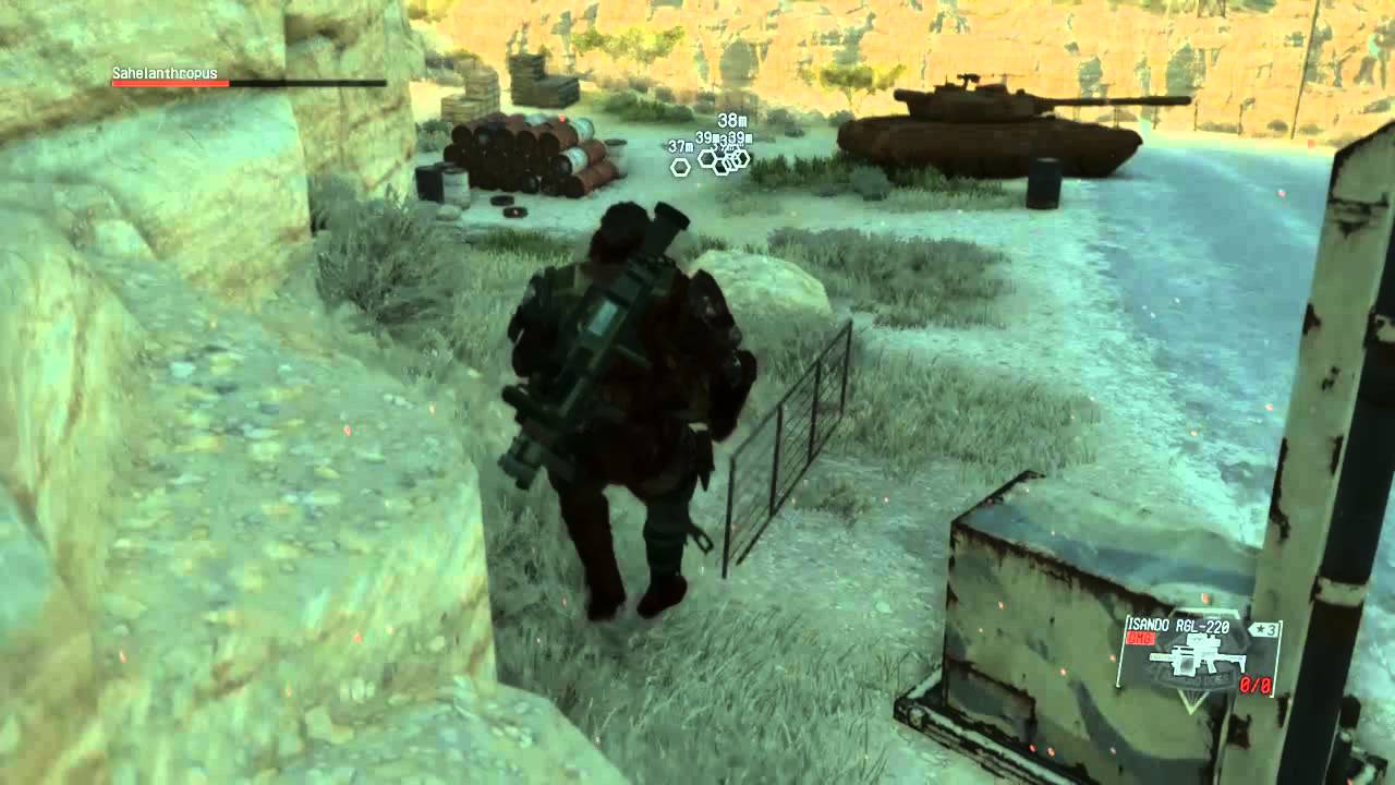 METAL GEAR SOLID V: THE PHANTOM PAIN Chapter 1 Boss