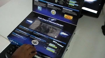 MSI Geforce GTX 560Ti Twin Frozr II OC Edition Unboxing Video