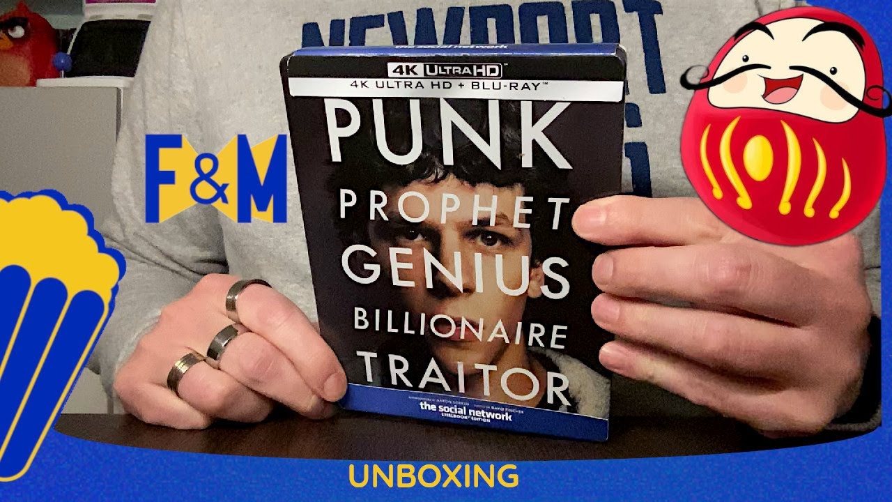 The Social Network - 4k Steelbook Unboxing - a cura di Davide Belardo