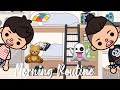 Opposite brothers Morning Routine | Toca life world