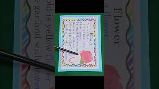 Read a simple English sentence for primary school students/ oral drilling TLM 