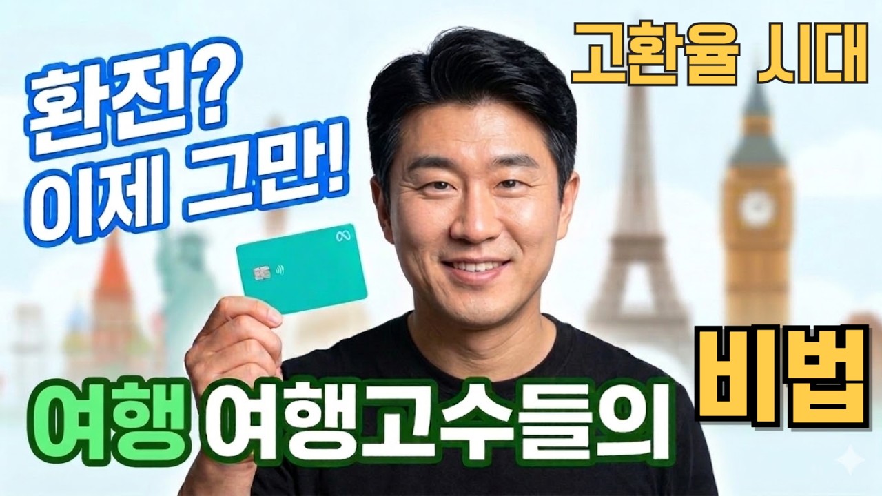 여행 고수는 환율 높을 때 이렇게 환전합니다