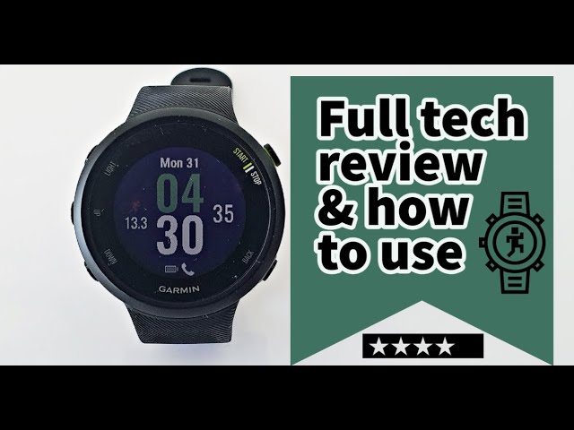 Garmin Forerunner 45 Review: 9 New Things To Know // Hands-on walk